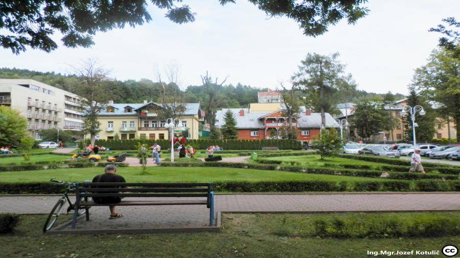 Krynica - park zdrojowy - cc Ing.Mgr.Jozef Kotulič.JPG